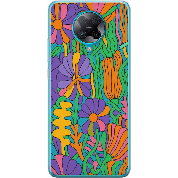 Xiaomi Poco F2 Pro Genomskinligt Skal Color Pop