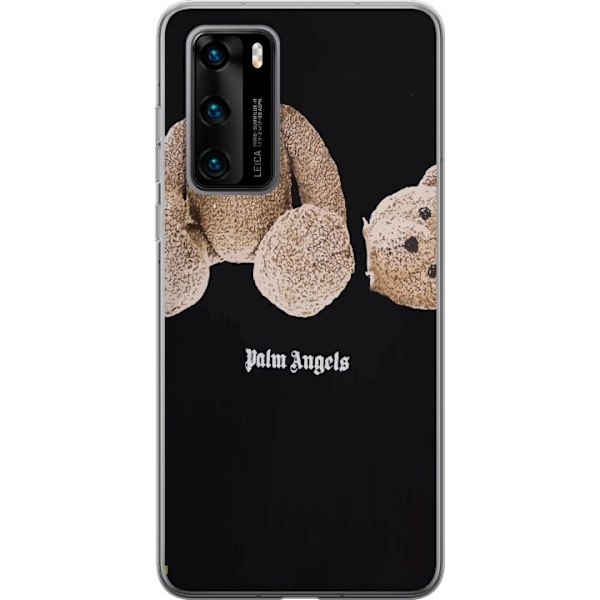 Huawei P40 Läpinäkyvä kuori Teddy Palm Angels