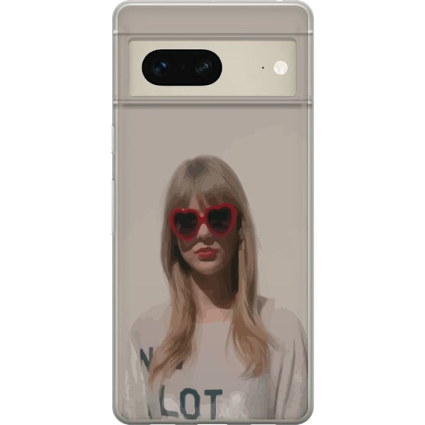 Google Pixel 7 Gennemsigtig cover Taylor Swift