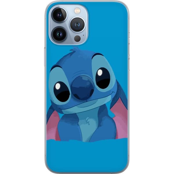 Kompatibelt Mobildeksel til Apple iPhone 13 Pro Max Stitch Blå