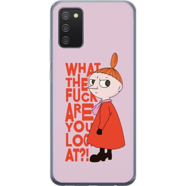 Kompatibelt Mobildeksel til Samsung Galaxy A02s Lilla My Förvånad rosa