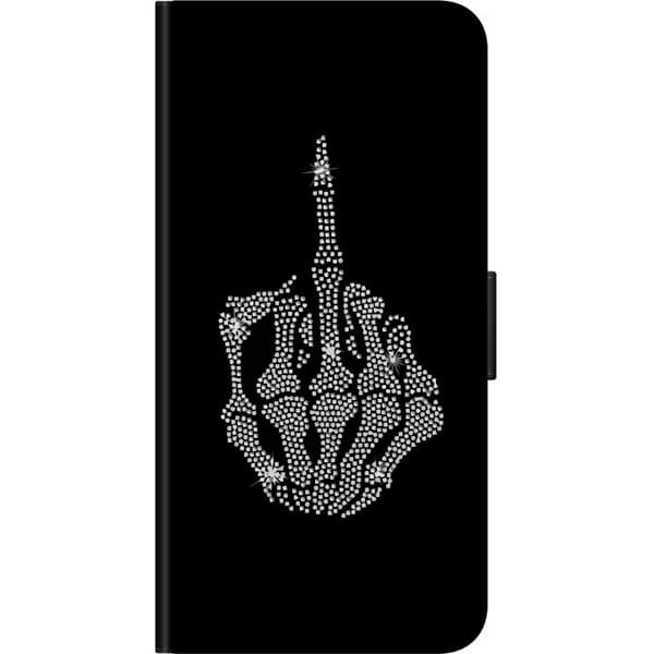 Kompatibel Tegnebogsetui til OnePlus 9 Pro Fuck dig Bling