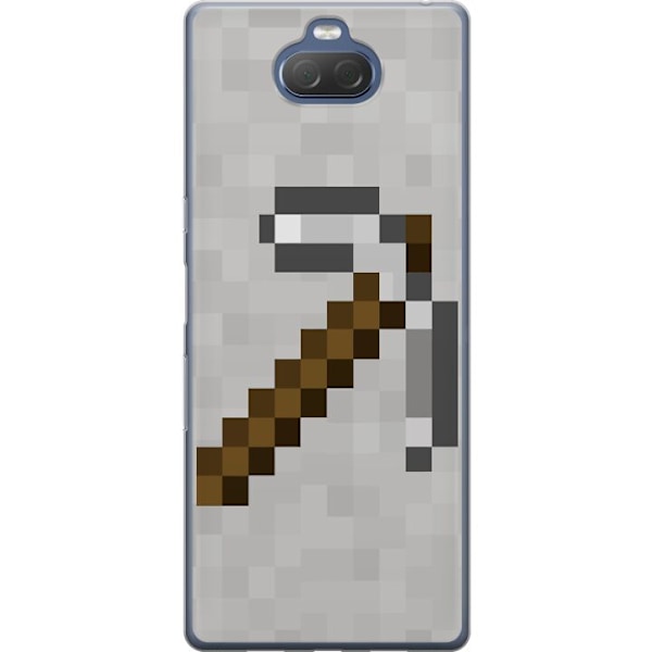 Sony Xperia 10 Plus Genomskinligt Skal Minecraft Tools