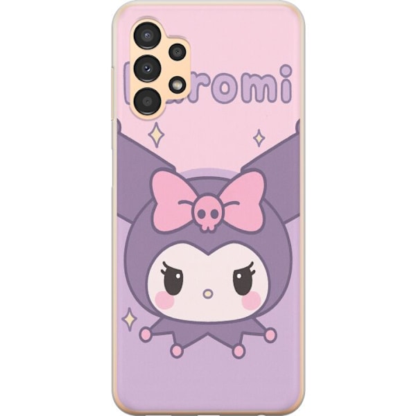 Samsung Galaxy A13 Genomskinligt Skal Kuromi Kawaii