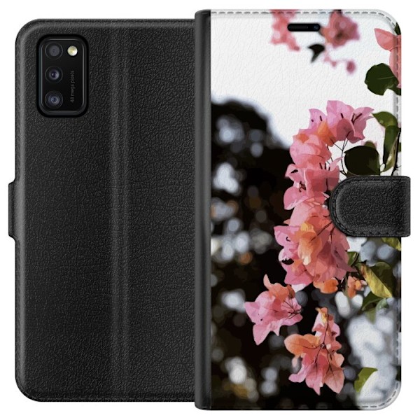 Samsung Galaxy A41 Lompakkokotelo Kevätkukat