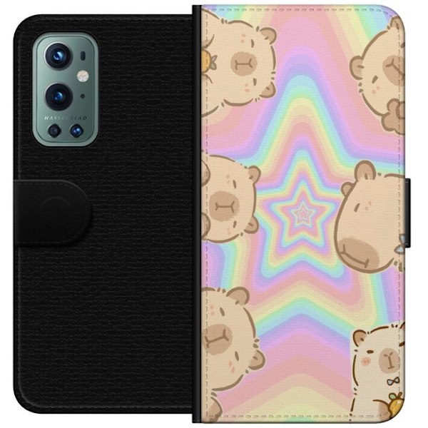 OnePlus 9 Pro Plånboksfodral Kawaii Capybara Galaxy Söt Anim