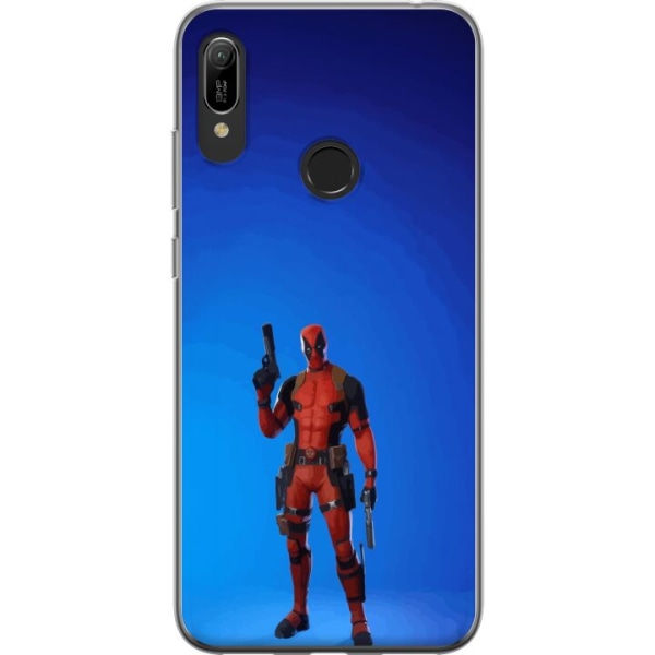 Huawei Y6 (2019) Genomskinligt Skal Fortnite - Spider-Man