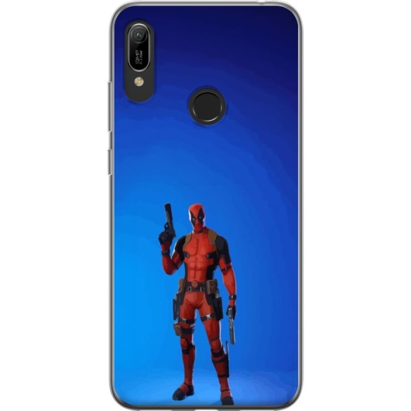 Huawei Y6 (2019) Gjennomsiktig deksel Fortnite - Spider-Man