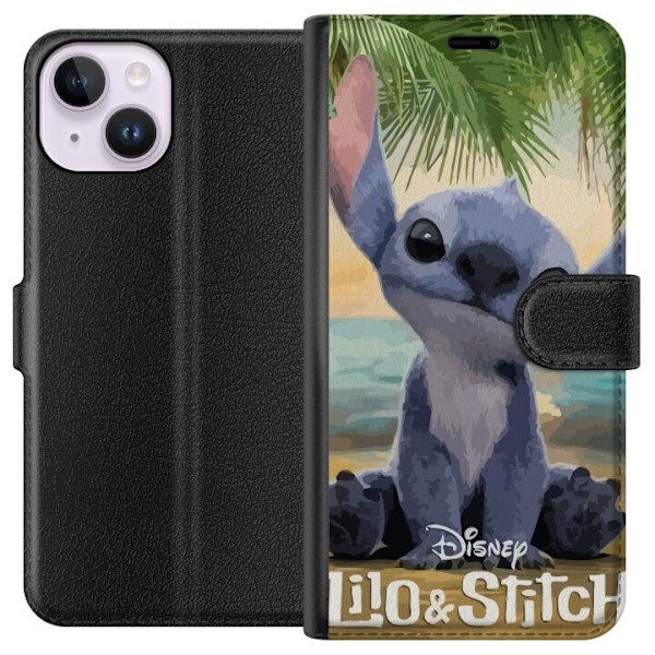 Apple iPhone 14 Tegnebogsetui Kærlig – Med Hjerter & Kawaii