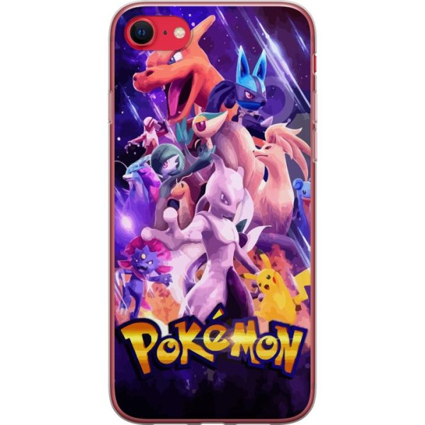 Apple iPhone 8 Gjennomsiktig deksel Pokémon