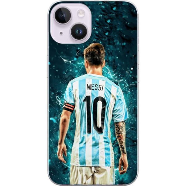 Kompatibelt Mobildeksel til Apple iPhone 14 Messi