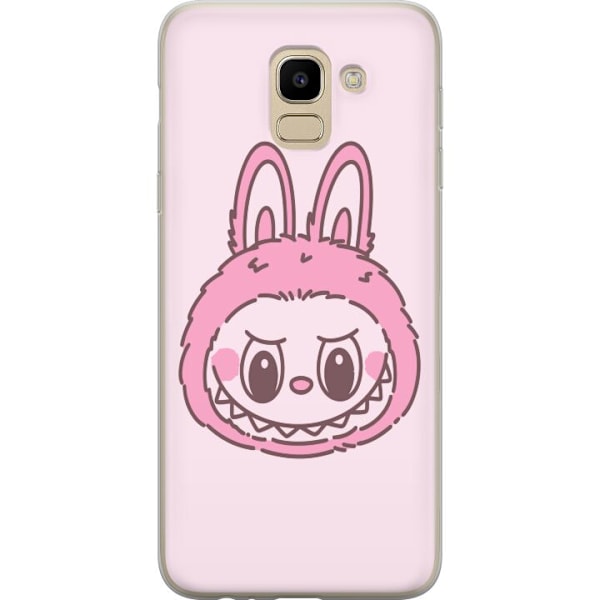 Samsung Galaxy J6 Genomskinligt Skal Labubu Zodiac Bunny Edition