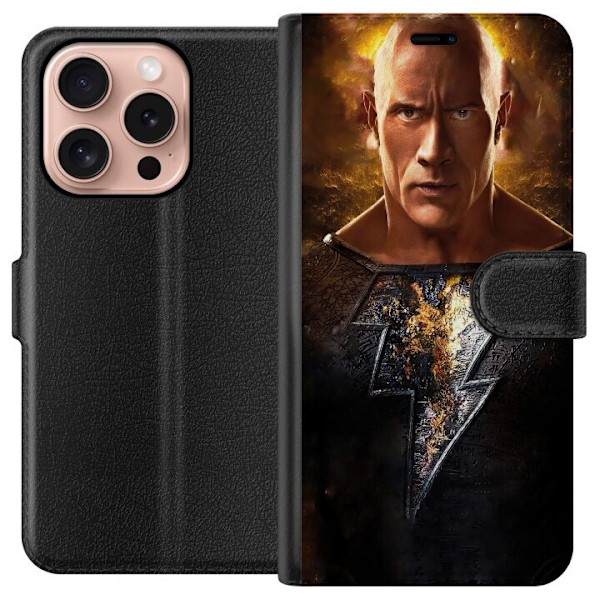 Apple iPhone 16 Pro Lompakkokotelo Black Adam (2022)