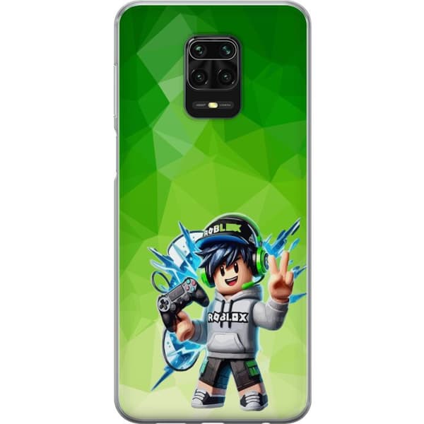 Kompatibelt Mobildeksel til Xiaomi Redmi Note 9S Spelande avatarfigur grønn