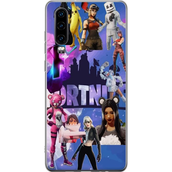 Huawei P30 Gennemsigtig cover Fortnite