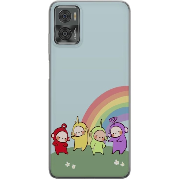 Motorola Moto E22i Gennemsigtig cover Teletubbies