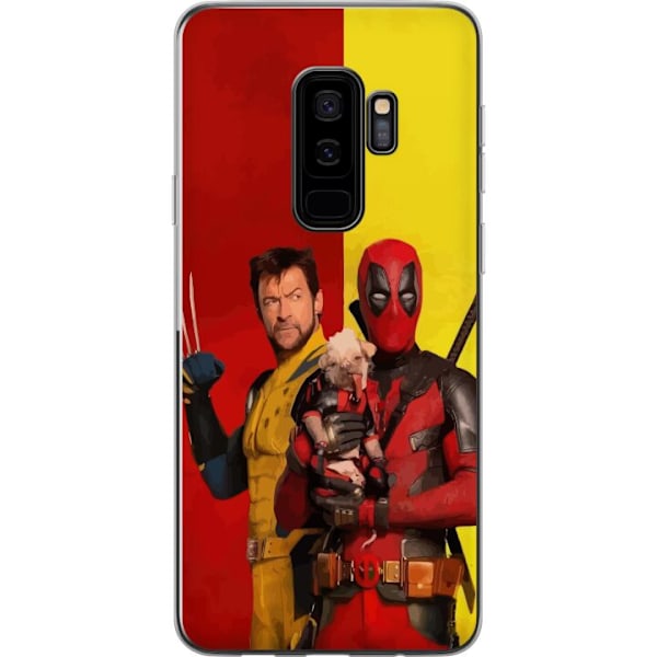 Samsung Galaxy S9+ Gjennomsiktig deksel Deadpool & Wolverine