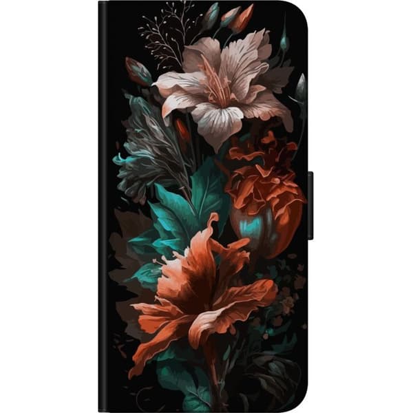 Kompatibelt Plånboksfodral till OnePlus 9 Pro Blommor