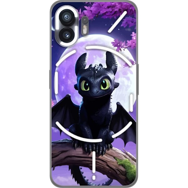 Nothing Phone (2) Genomskinligt Skal Draktränaren How to Train Your Dragon