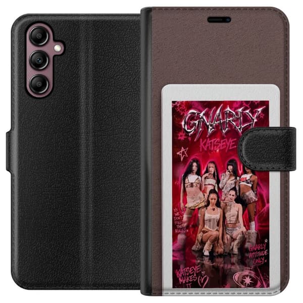 Kompatibel Tegnebogsetui til Samsung Galaxy A14 5G KATSEYE pink
