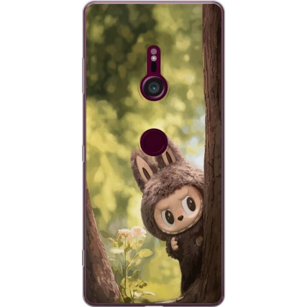 Sony Xperia XZ3 Läpinäkyvä kuori Labubu Graffiti Vibes –