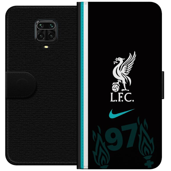 Xiaomi Redmi Note 9S Lommeboketui Liverpool FC