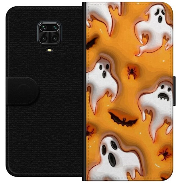 Xiaomi Redmi Note 9 Pro Tegnebogsetui Halloween 3D 2024