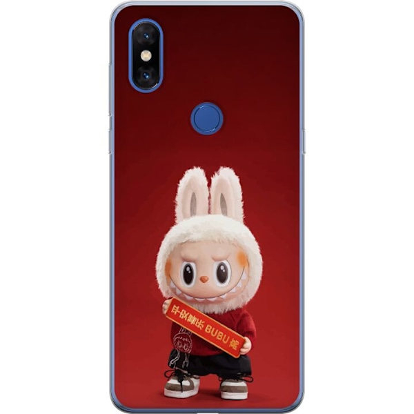 Xiaomi Mi Mix 3 Gjennomsiktig deksel Pop Mart The Monsters Lab