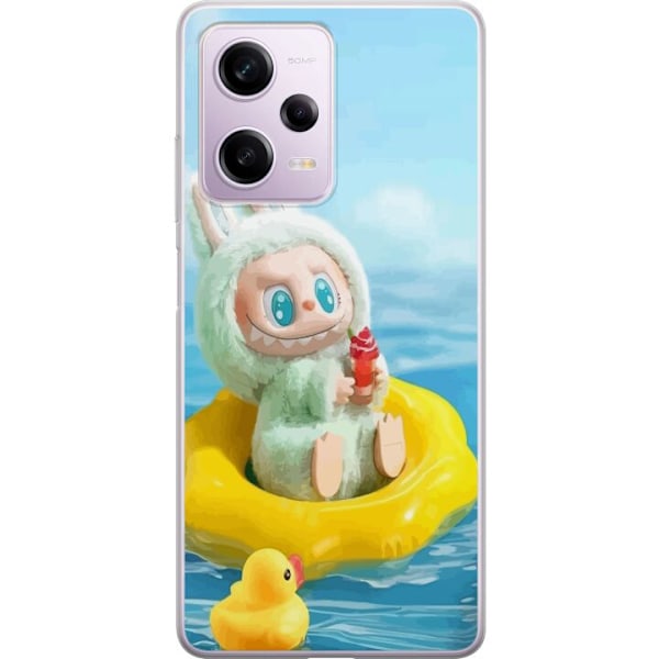 Xiaomi Redmi Note 12 Pro Genomskinligt Skal Labubu Macaron Series
