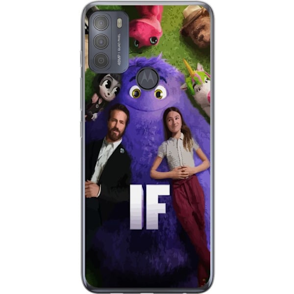 Motorola Moto G50 Läpinäkyvä kuori IF: Låtsaskompisar