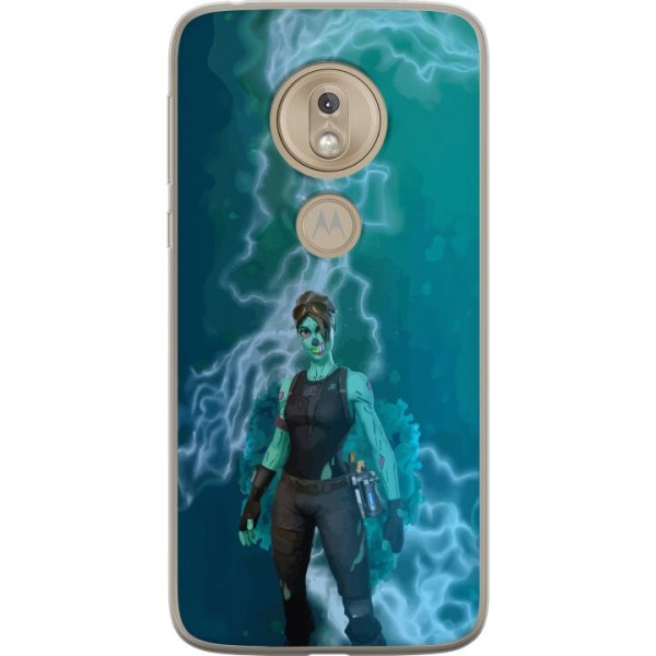 Motorola Moto G7 Play Gennemsigtig cover Fortnite - Ghoul Troo