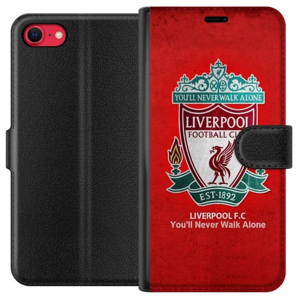 Kompatibel Tegnebogsetui til Apple iPhone SE (2020) Liverpool YNWA