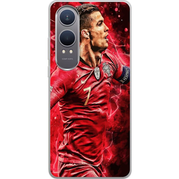 OnePlus Nord CE4 Lite Gjennomsiktig deksel Cristiano Ronaldo