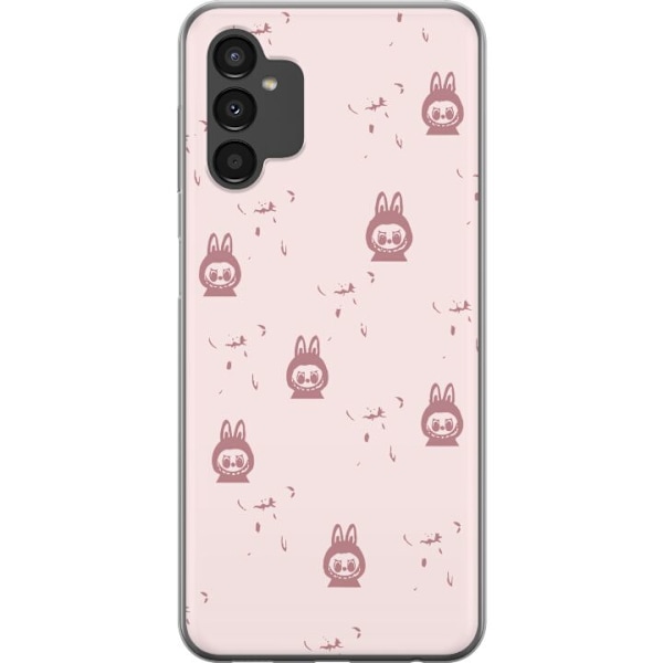 Samsung Galaxy A04s Läpinäkyvä kuori Labubu Neon Pop - Neon