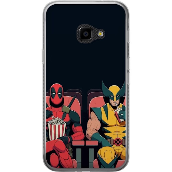 Samsung Galaxy Xcover 4 Läpinäkyvä kuori Deadpool & Wolverine