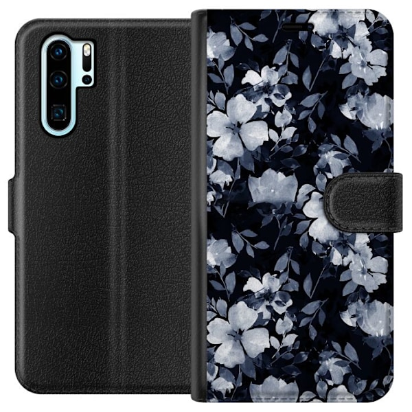 Huawei P30 Pro Tegnebogsetui Månelys Mark