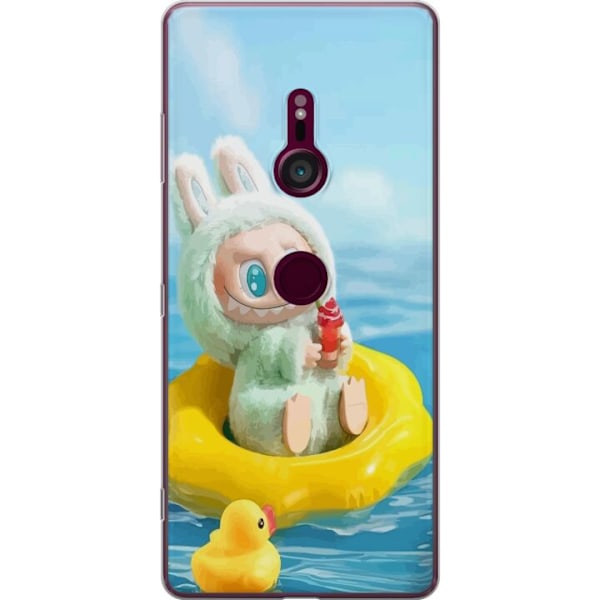 Sony Xperia XZ3 Gjennomsiktig deksel Labubu Macaron-serien