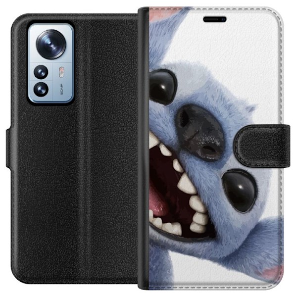Xiaomi 12 Pro Lompakkokotelo Lilo & Stitch