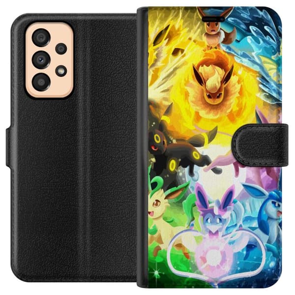 Kompatibelt Plånboksfodral till Samsung Galaxy A33 5G Pokemon