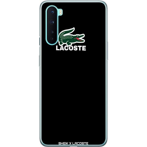 OnePlus Nord Gennemsigtig cover Lacoste