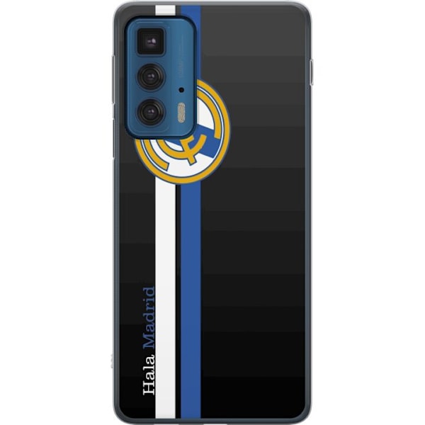 Motorola Edge 20 Pro Gennemsigtig cover Real Madrid