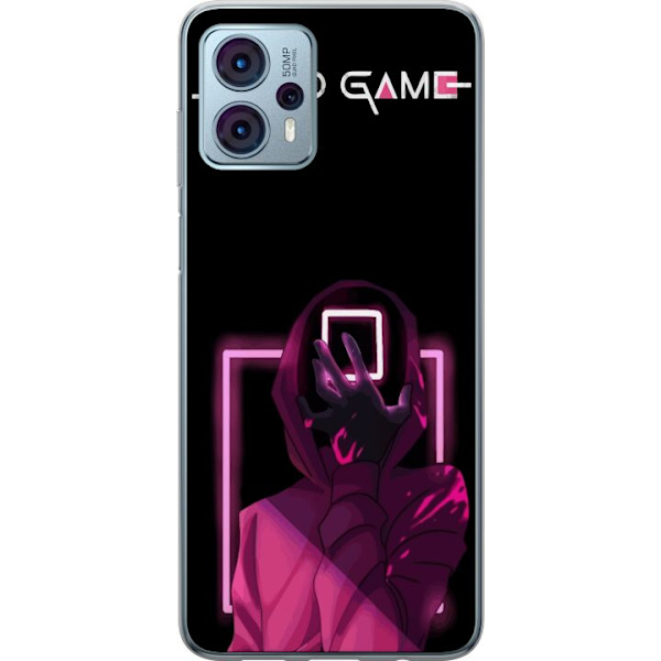 Motorola Moto G23 Läpinäkyvä kuori Squid Game Teema Suosittu Sarja Motiivi Graafinen Ikoninen Suunnittelu Aasialainen Popkulttuuri Jännitys Draama