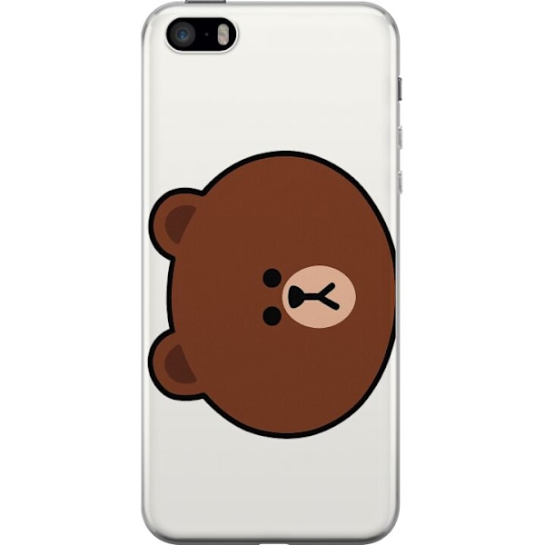 Apple iPhone SE (2016) Läpinäkyvä kuori Pyhkeä Karhu
