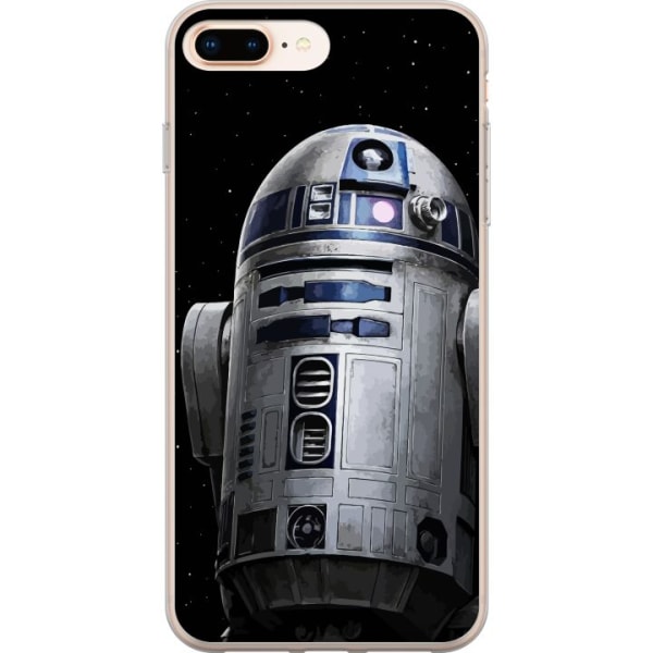Apple iPhone 7 Plus Genomskinligt Skal R2D2 Star Wars