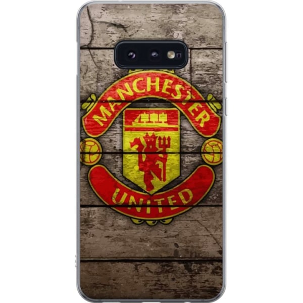 Samsung Galaxy S10e Gennemsigtig cover Manchester United FC