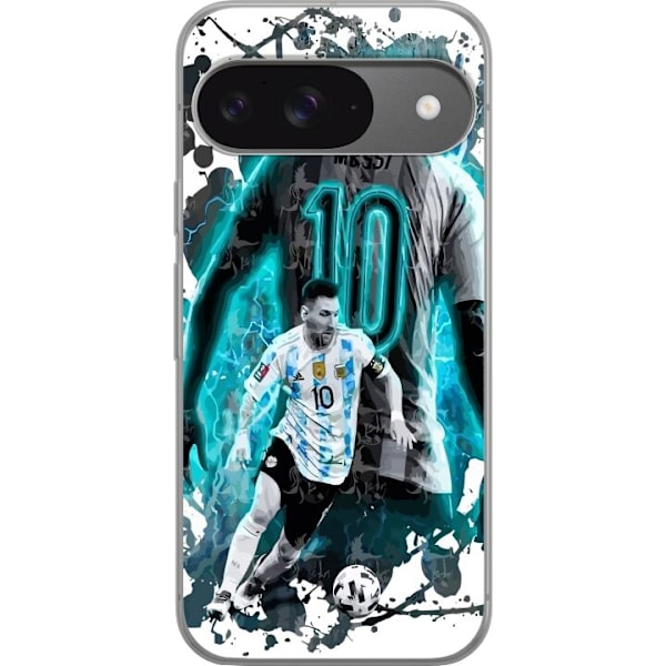 Google Pixel 9 Gennemsigtig cover Messi