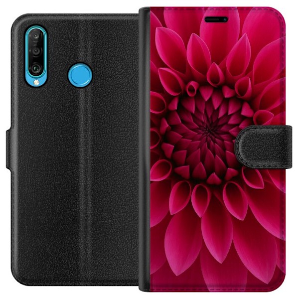 Huawei P30 lite Tegnebogsetui Rosecore