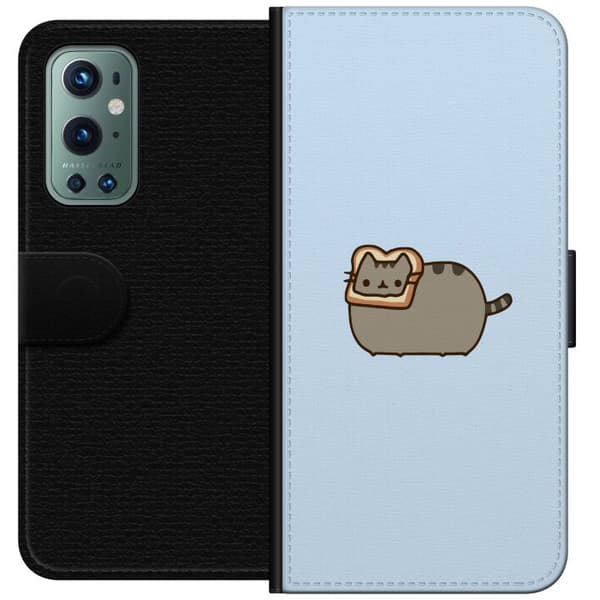 Kompatibelt Plånboksfodral till OnePlus 9 Pro Cat Loaf