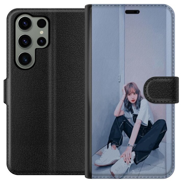 Samsung Galaxy S23 Ultra Tegnebogsetui Lisa from Blackpink –