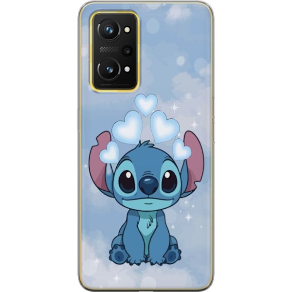 Realme GT Neo 3T Gjennomsiktig deksel Stitch Hoppande Gled - M